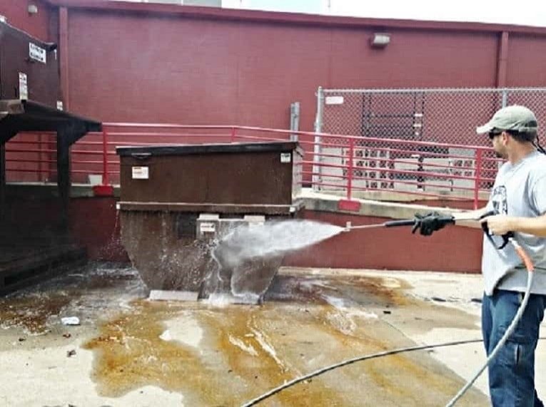 commercial-pressure-wash-3-dumpster-pad commercial power washing