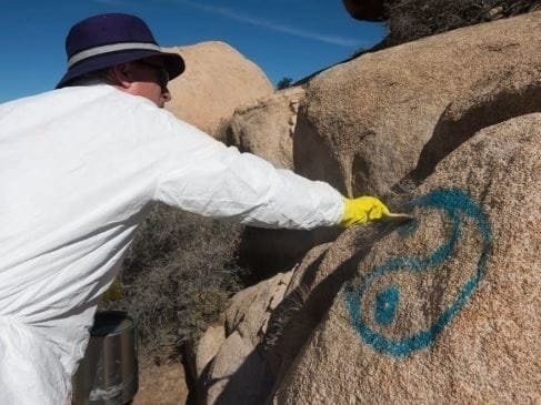 graffiti removal by power washing