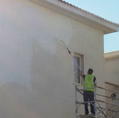 residential-building-wall-pressure-washing_1 residential wall pressure washing